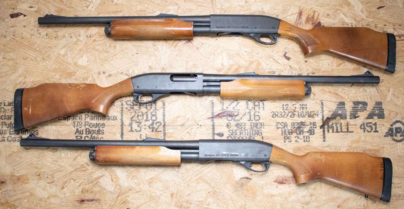 REMINGTON 870 Express Magnum 12 Gauge Police Trade Shotguns